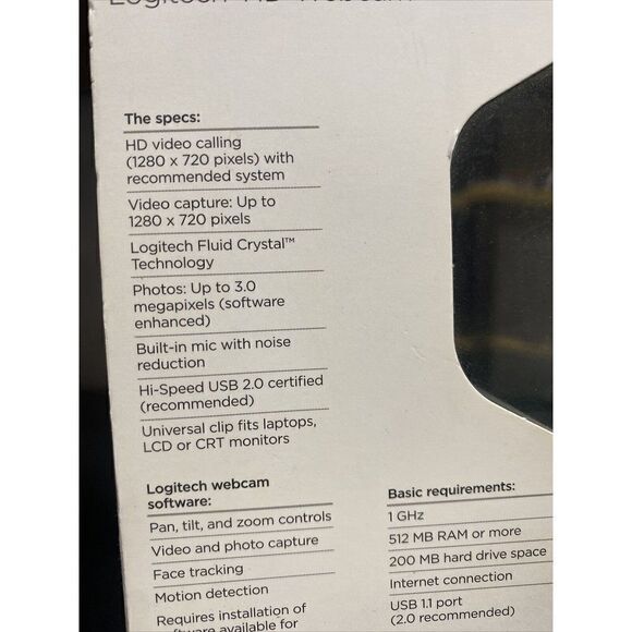 Logitech C270 Web Camera (960-000694) - Picture 5 of 7